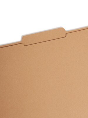 Smead Card Stock Classification Folders, Reinforced 2/5-Cut Tab, Legal Size, Kraft, 50/Box (19880)