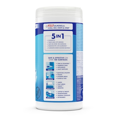 Lysol Disinfecting Wipes, Crisp Linen, 80 Wipes/Pack (1920089346)