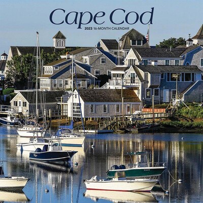 2023 BrownTrout Cape Cod 12 x 24 Monthly Wall Calendar, (9781975451394)