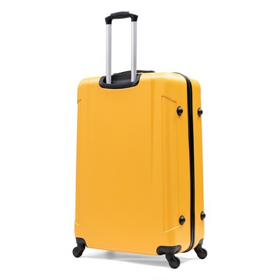 InUSA Pilot 33.27" Hardside Suitcase, 4-Wheeled Spinner, TSA Checkpoint Friendly, Mustard (IUPIL00XL-MUS)