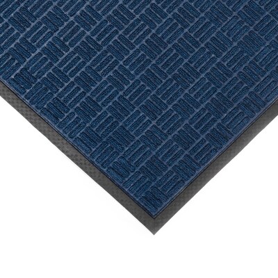 Floortex Doortex Ribmat Indoor / Outdoor Entrance Mat, 60 x 36, Blue (NREMFLLV0108)