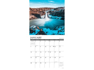 2024 Willow Creek Waterfalls 12" x 12" Monthly Wall Calendar (35788)