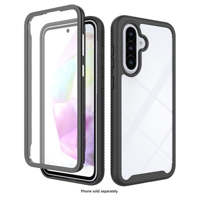 SaharaCase Raider Rugged Case for Galaxy A36 5G, Shock Absorbing, Black (CP00732)