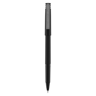 uniball Roller Rollerball Pens, Fine Point, 0.7mm, Black Ink, 12/Pack (60101)