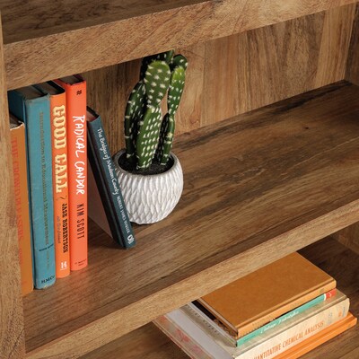 Sauder Select 44"H 3-Shelf Bookcase, Sindoori Mango (426416)