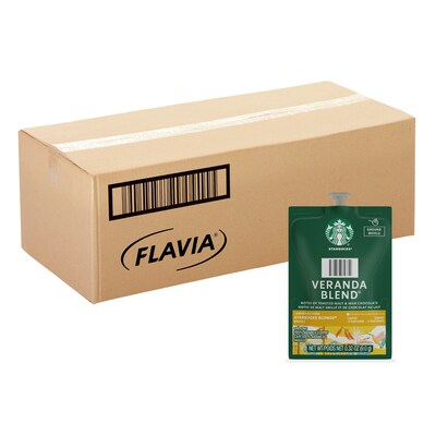 Starbucks Veranda Blend Coffee Flavia Freshpacks, Blonde Roast, 76/Carton (MDR01037)