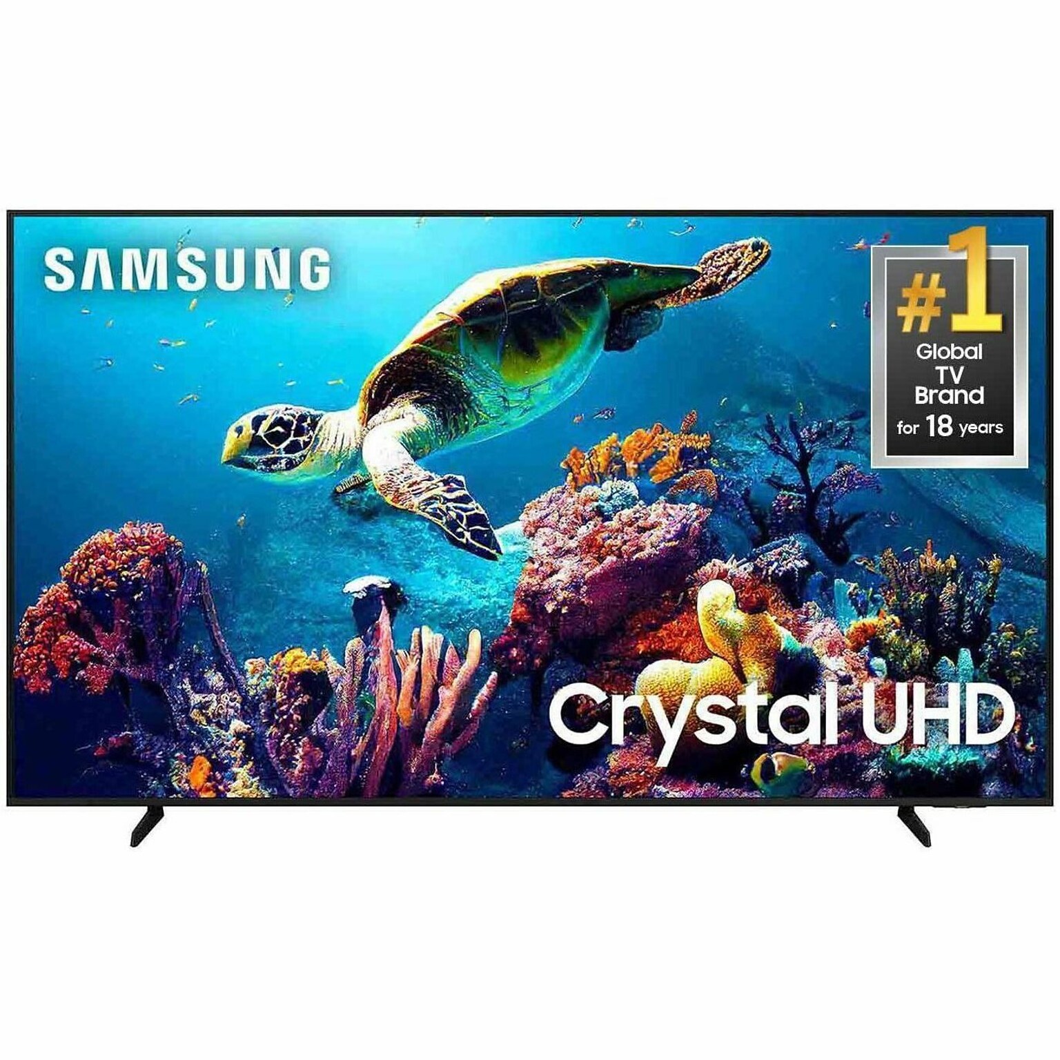 Samsung Crystal DU6900 60 Smart LED 4K UHD AI Enabled TV (UN60DU6900FXZA)