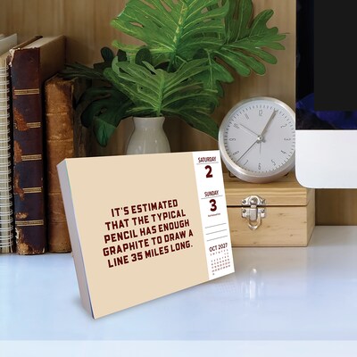 2027 Willow Creek Facts Crazier Than Fiction 5.4" x 6.2" Day-to-Day Calendar (63453)