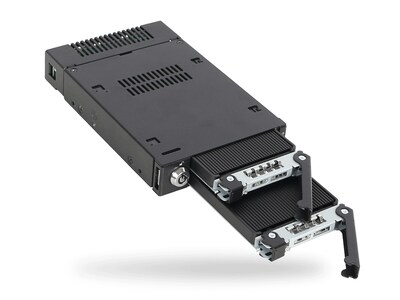 Icy Dock ToughArmor 3.5" SAS Solid Drive Mobile Rack (MB834M2K-B)