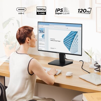 ViewSonic 24 FHD 120Hz LED Monitor, Black (VA2448-MHU)