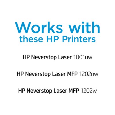 HP 143A Black Standard Yield Toner Cartridge Refill (W1143A)