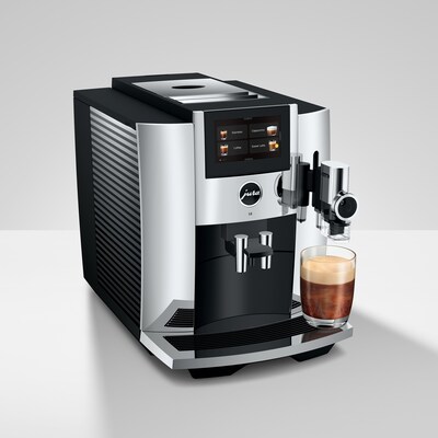 JURA S8 2-Cups Coffee & Espresso Machine Combination, Chrome (15653)