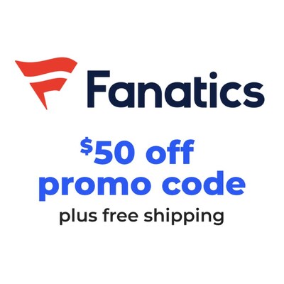$50 Off at Fanatics - Licensed NBA, NFL, MLB and more Fan Gear