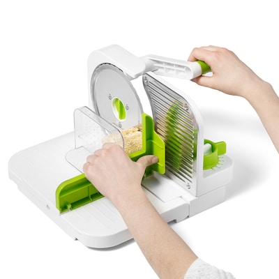 Starfrit Deli Slicer, White & Green (098603-002-NEW1)