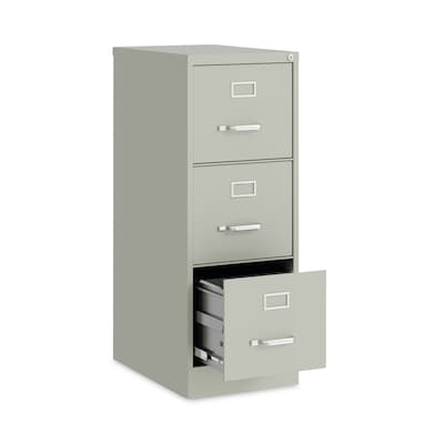 Alera Vertical Letter File Cabinet, 3 Letter-Size File Drawers, Light Gray, 15 x 22 x 40.19