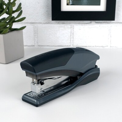 Swingline Optima 25 Reduced-Effort Desktop Stapler, 25-Sheet Capacity, Black (66424)