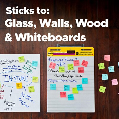 Post-it Super Sticky Wall Easel Pad, 25" x 30", Lined, 30 Sheets/Pad, 2 Pads/Pack (561WL-VAD-2PK)