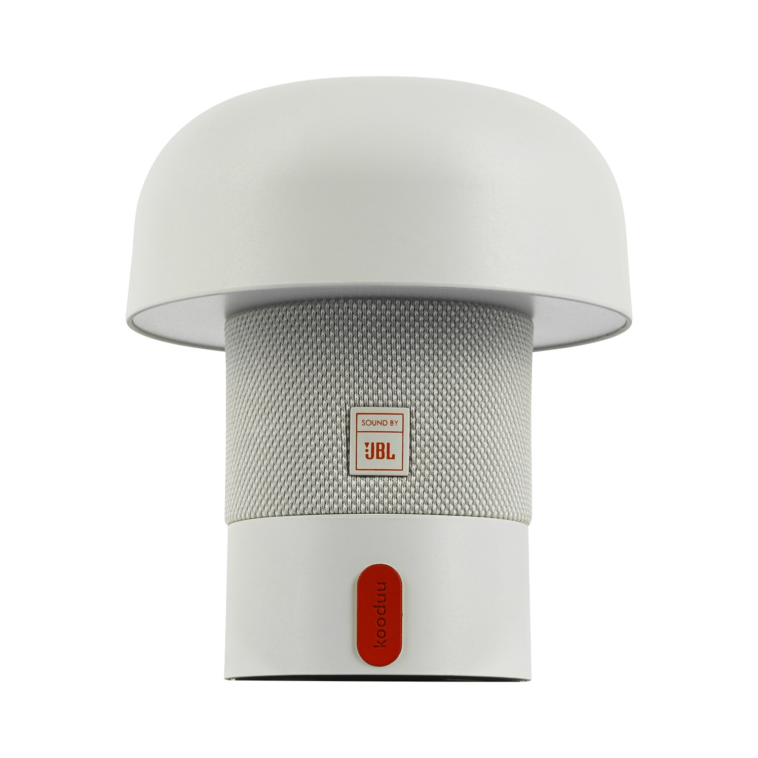 Kooduu Sensa Play Mini 6.25 LED Speaker Lamp with USB Port, White (1206-02)