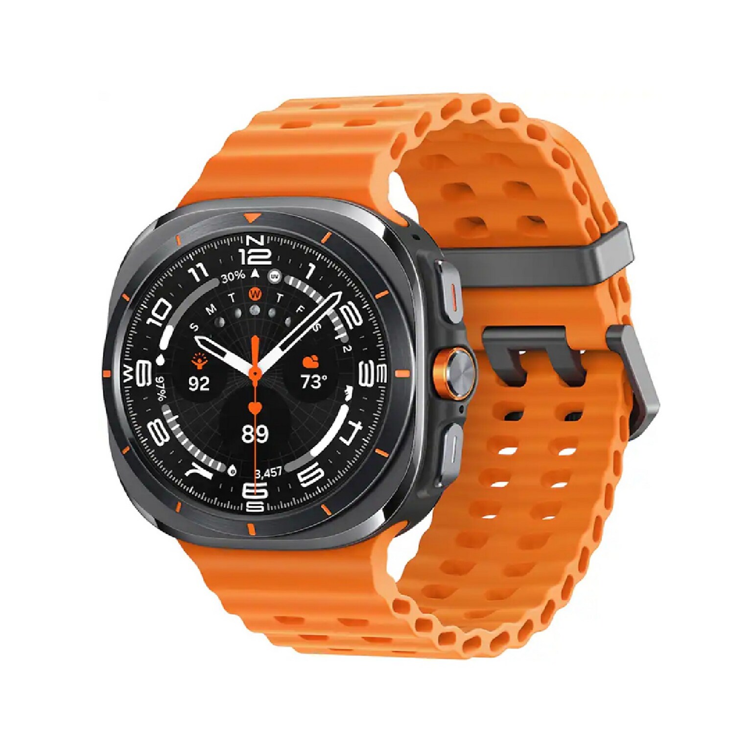 Samsung Galaxy Watch Ultra Smart Watch, GPS, 47mm, Titanium Case, Titanium Gray Rubber (SM-L705UZA1XAA)