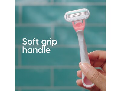 Gillette Venus Sensitive Disposable Razor, Pink, 36/Carton (64906)