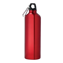 Pacific 26 oz Aluminum Sports Bottle with Mini Carabiner