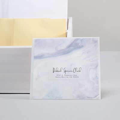 Avery Easy Peel Inkjet Address Labels, 1" x 2-5/8", Clear, 750 Labels/Pack (8660)