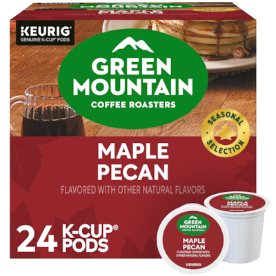 Green Mountain Maple Pecan Coffee Keurig® K-Cup® Pods, Light Roast, 24/Pack (611247376744)