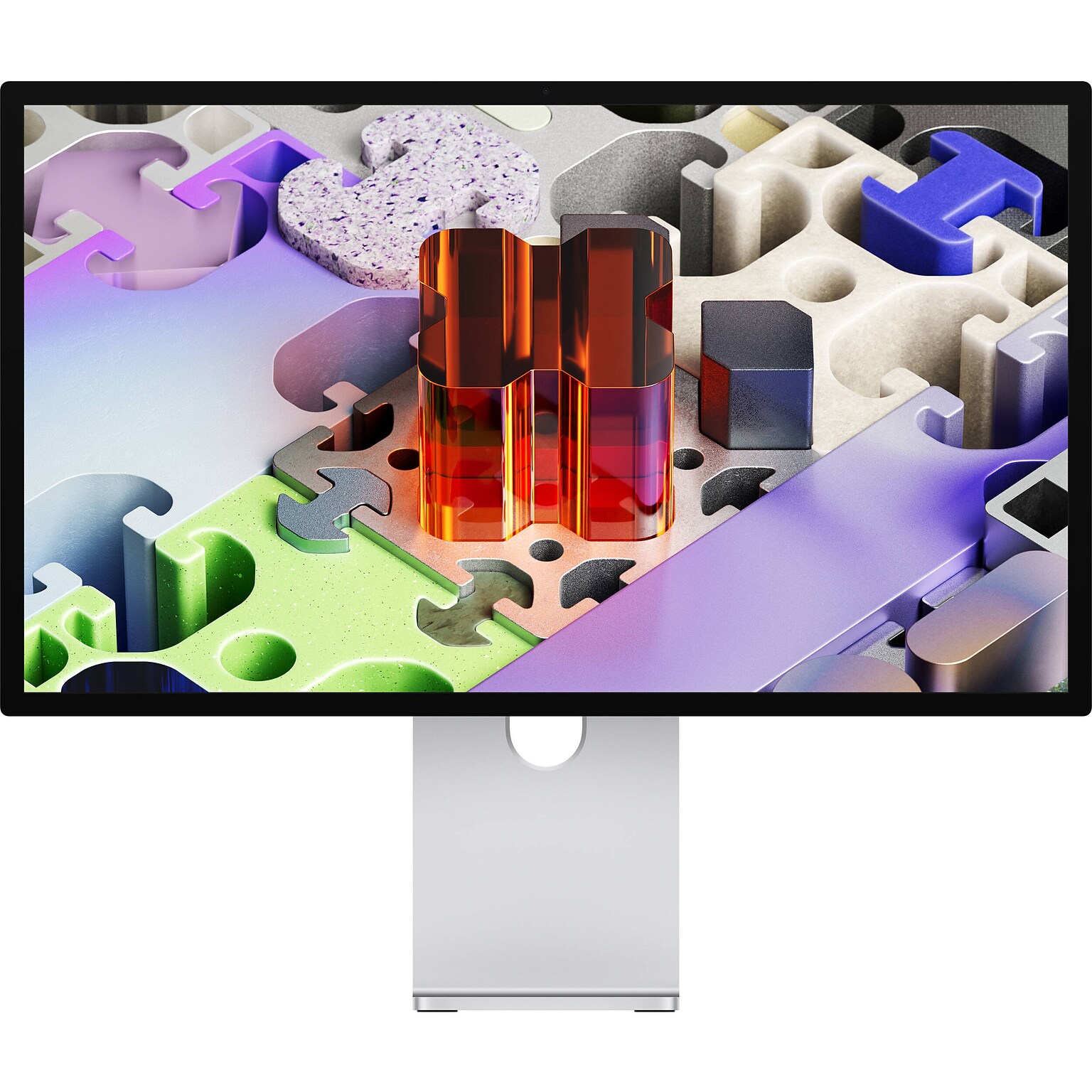 Apple Studio Display XDR 27” 5K IPS 120Hz LCD Adaptive-Sync Monitor, Built-In Speaker, Height Adjustable, Silver (MFEN4LL/A)