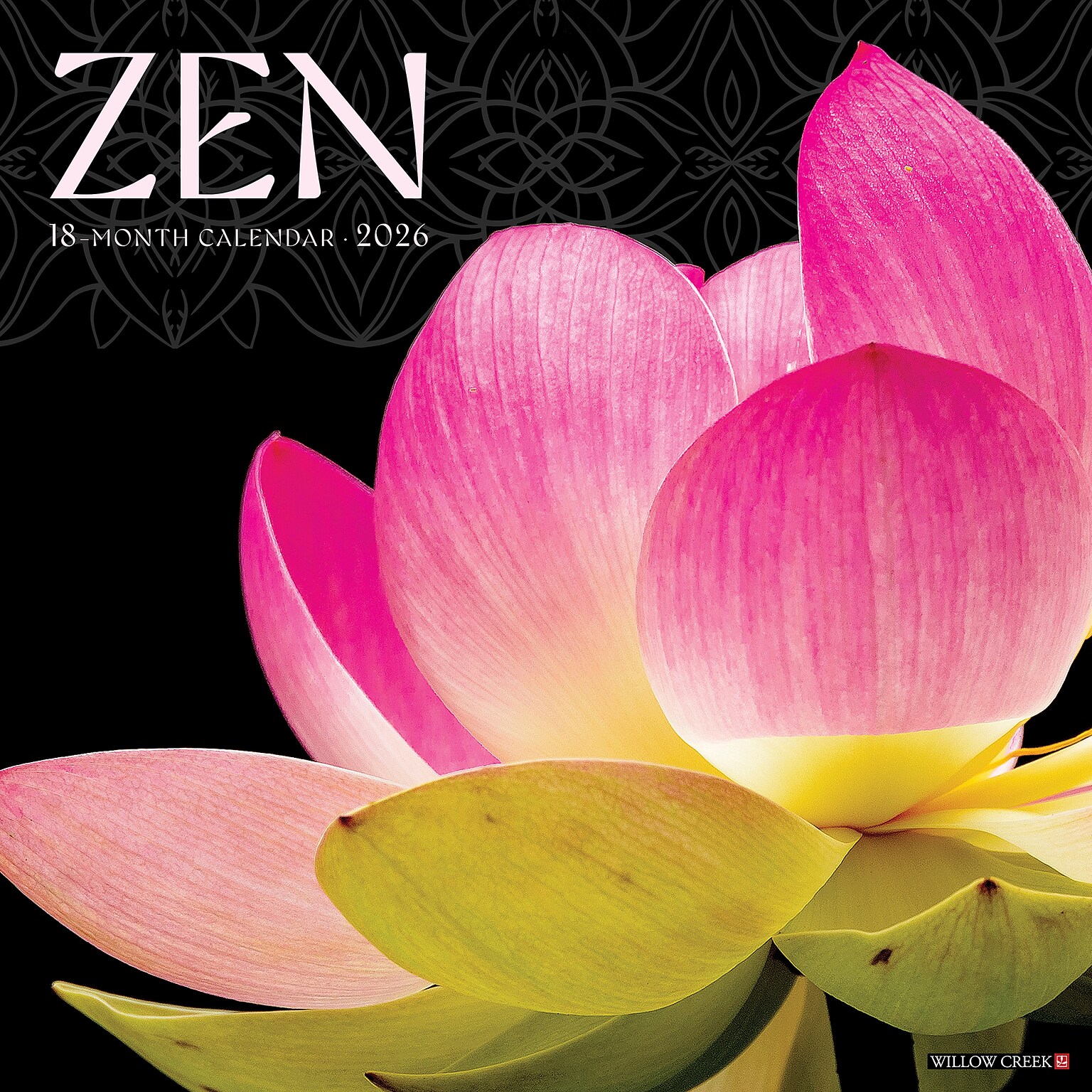 2026 Willow Creek Zen 12 x 12 Monthly Wall Calendar (53409X)