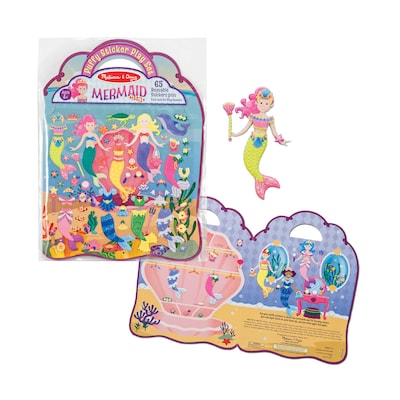 Melissa & Doug Mermaids Puffy Sticker Activity Book (51552)