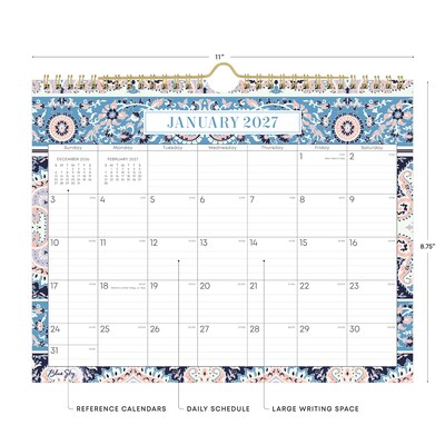 2027 Blue Sky Cocorrina 11 x 8.75 Monthly Wall Calendar (147479-27)