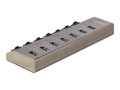 StarTech 7-Port USB-C Hub, Space Gray (5G7AIBS-USB-HUB-NA)