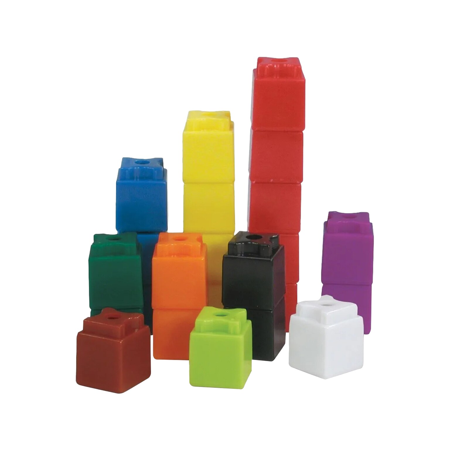 hand2mind UniLink Linking Cubes, 500/Set (46484)