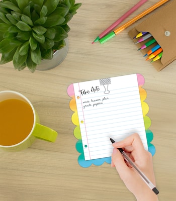 Carson-Dellosa Take Note Notepad Set, Multicolored (145401)