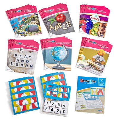 hand2mind VersaTiles Grade K Literacy Classroom Kit (90892)