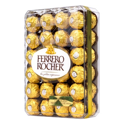 Grand Ferrero Rocher Premium Dark Chocolate Hazelnut Luxury