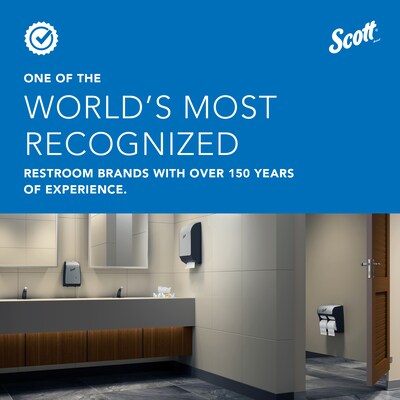 Scott Pro Coreless Toilet Paper Dispenser, Stainless Steel (09606)
