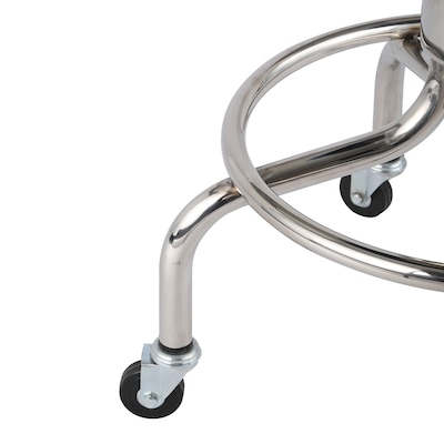 Viva Comfort Armless Vinyl Medical and Lab Stool, Black (ADI910-02-BLK-MK)