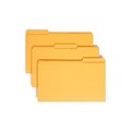 Smead® File Folder, Reinforced 1/3-Cut Tab, Legal Size, Goldenrod, 100 per Box (17134)