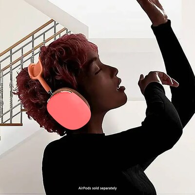 SaharaCase Liquid Silicone Cover Case for AirPods Max, Orange (HP00182)