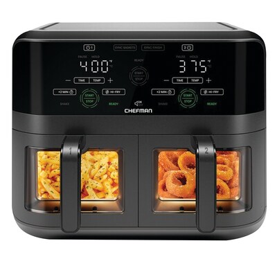 Chefman 6QT TurboFry Touch Dual Window Air Fryer