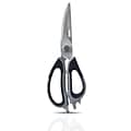 Better Kitchen Products Stainless Steel Multipurpose Kitchen Shears with Detachable Blades, 9, Blac