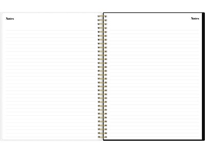 Blue Sky Dark Gray Gale 8.5" x 11" Academic Weekly & Monthly Lesson Planner (136608)