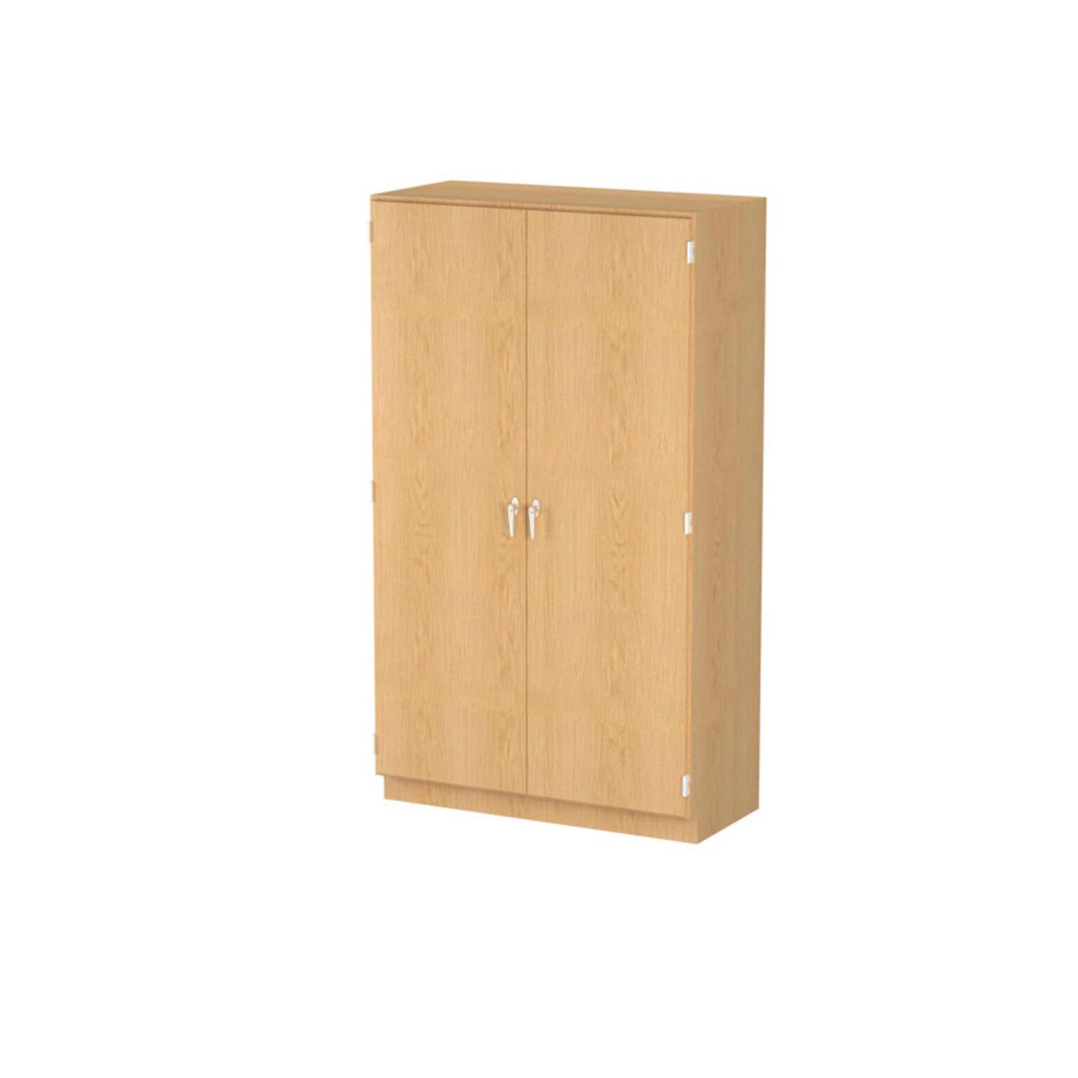 Diversified Woodcrafts 84 Hardwood Tote Tray Storage Cabinet, Oak (350-4822K)