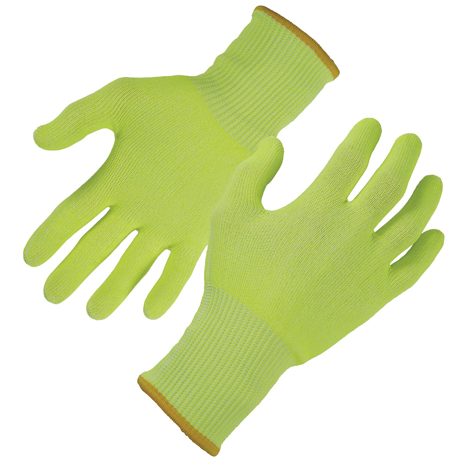 Ergodyne ProFlex 7040 Seamless Knit Cut Resistant Gloves, Food Safe, ANSI A4, Lime, Large, 1 Pair (18014)