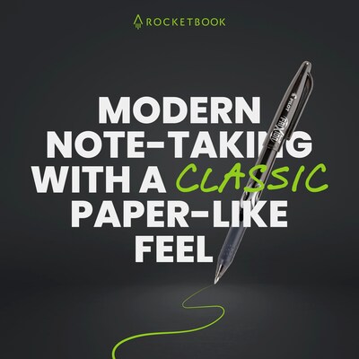 Rocketbook Core Smart Notebook, 6" x 8.8", Pink (CREXDT-ENAM-PNK-01)