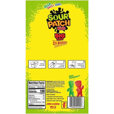 Sour Patch Kids Assorted Gummy Candy, 240 (AMC4314700)