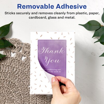 Avery Laser/Inkjet Rectangle Multipurpose Labels, 4.75 x 3.75, White, 400 Labels/Box (94254)
