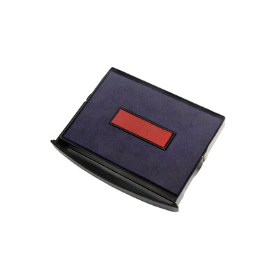 2000 Plus Stamp Pad, Blue and Red Inks (061961)