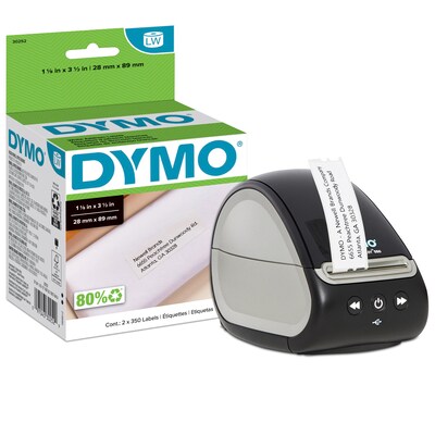 FREE DYMO LabelWriter Address Labels ($30.99 value) with purchase of Dymo LabelWriter 550 Desktop La